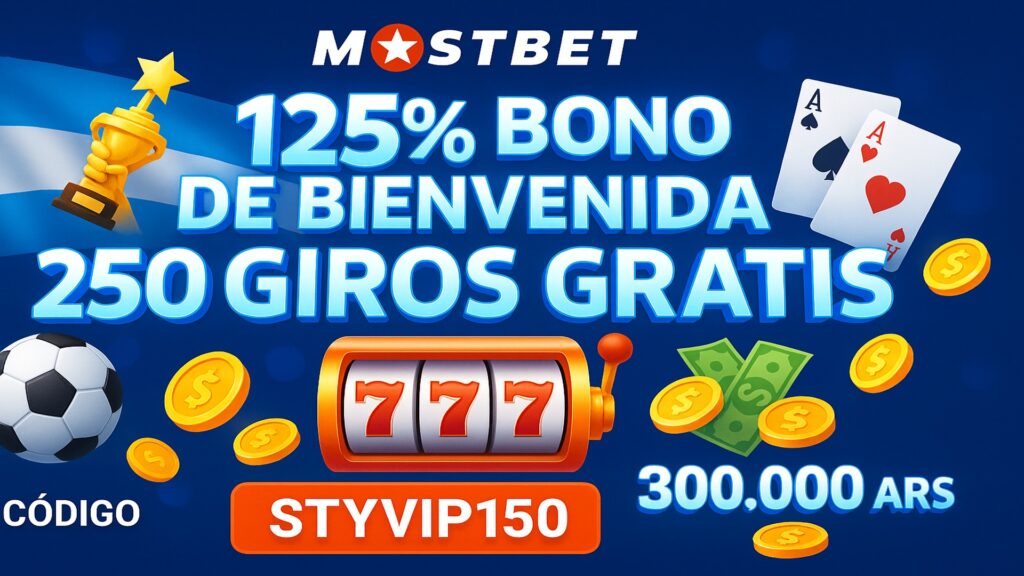 Bonos de bienvenida en Mostbet Argentina